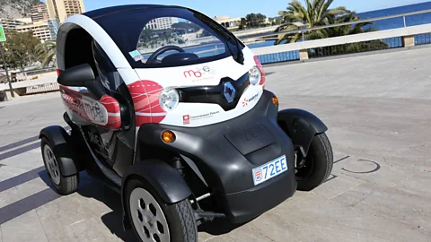 Mobee Monaco's public transport network is made up of a fleet of electric and hybrid options, such as the Mobee free-floating car-share scheme (Credit: Mobee)