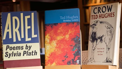 Alamy Publishers Faber have reported a surge in interest for poetry classics, with sales of Sylvia Plath's 1965 collection Ariel (left) up 59% in the last fortnight