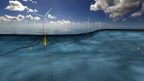 Equinor Statoil The advantage of floating turbines is that they can access large swathes of outlying ocean waters (Credit: Equinor Statoil)