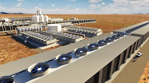 Carbon Engineering Carbon Engineering is planning the world's largest direct air capture plant, in Texas, USA (Credit: Carbon Engineering)