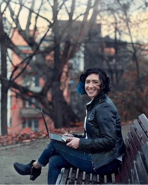 Caroline Topperman Caroline Topperman says she struggled during the early days of the pandemic, before finding new ways to tap into her creativity (Credit: Caroline Topperman)