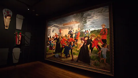 Kent Monkman/ Collection of the Denver Art Museum Much about The Scream – including its scale – is lost when it's viewed on social media (Credit: Kent Monkman/ Collection of the Denver Art Museum)