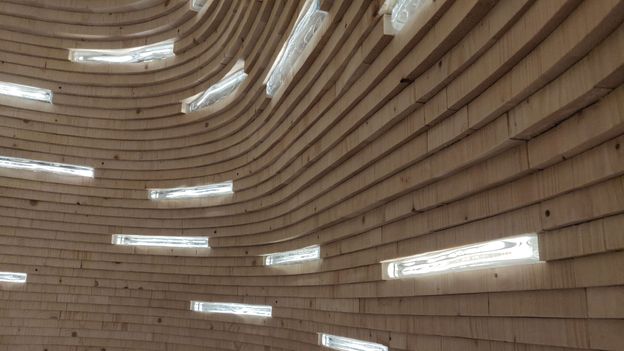 The Norwegian library with unreadable books The Norwegian library with unreadable books