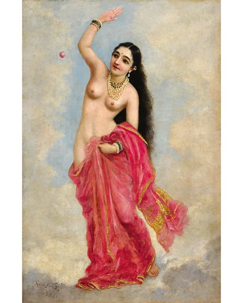 Wikimedia Commons The painting of Tilottama, a celestial nymph from Hindu mythology, was auctioned at Sotheby's, New York, in 2018 (Credit: Wikimedia Commons)