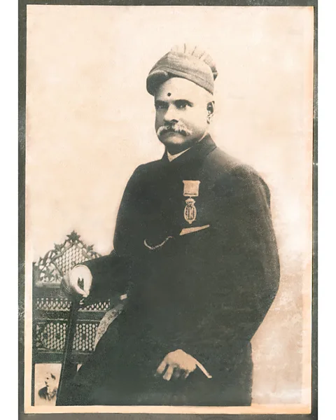 Collection of Manu S Pillai RRV, as he is known, has been a hugely influential figure in Indian culture – he was awarded the Kaiser-e-Hind medal in 1904 (Credit: Collection of Manu S Pillai)