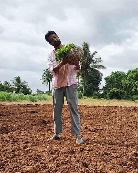 Ranveer Brar Chef Ranveer Brar wants to make coriander India's "national herb" (Credit: Ranveer Brar)