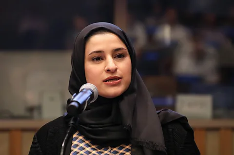 Rob Kim/Getty Images Sarah Al Amiri was the science lead on the mission and is now a minister in the Emirati government (Credit: Rob Kim/Getty Images)