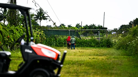 Getty Images For workers in non-temperature-controlled environments, air-conditioned cooling centres and frequent breaks to regulate body temperature may become common (Credit: Getty Images)