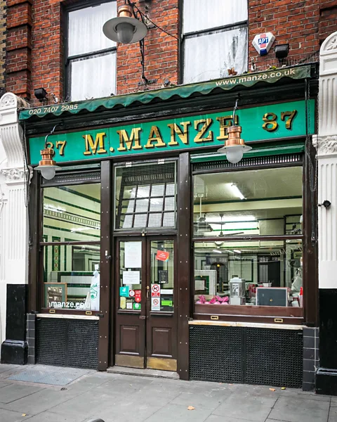 M. Manze M. Manze is London's oldest surviving eel and pie house (Credit: M. Manze)