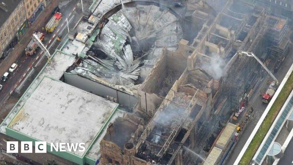 Art school’s Mackintosh building extensively damaged Art school’s Mackintosh building extensively damaged
