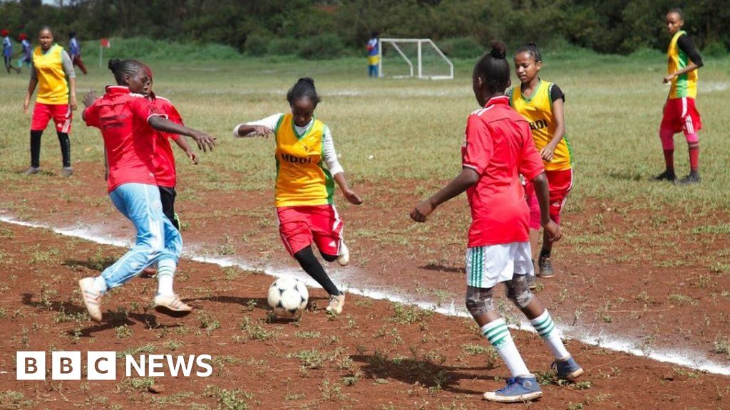 The woman tackling child marriage with football The woman tackling child marriage with football