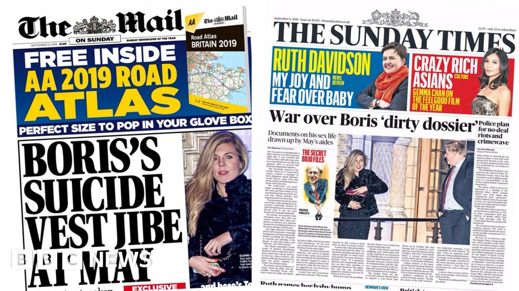 Johnson’s Brexit ‘jibes’ and ‘dirty dossier’