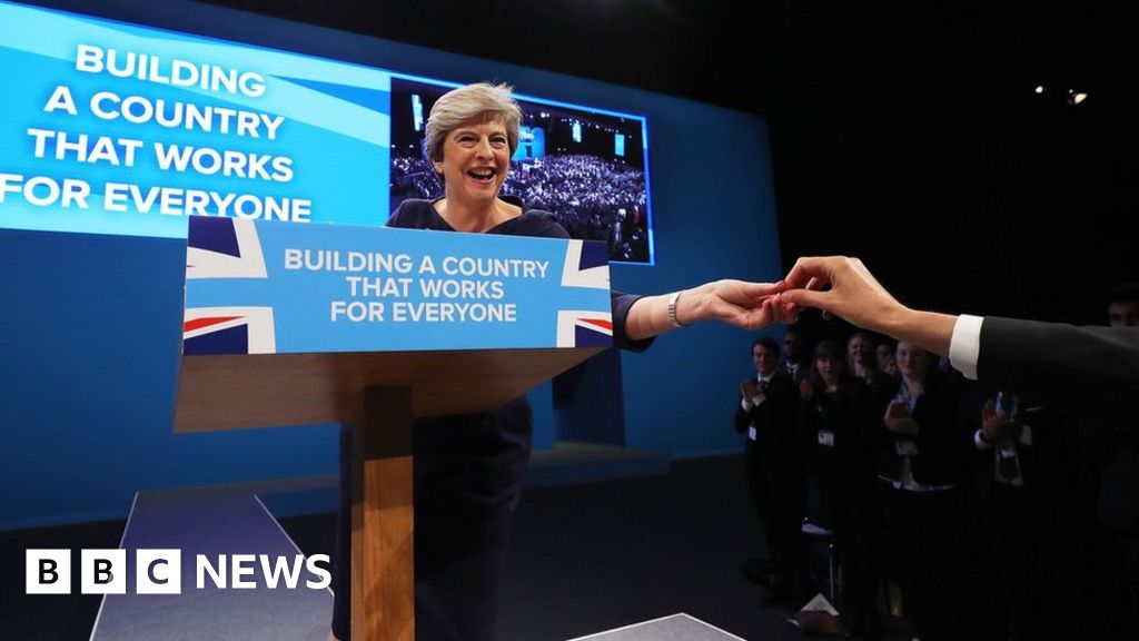 Theresa May faces roadblocks en route to Birmingham Theresa May faces roadblocks en route to Birmingham