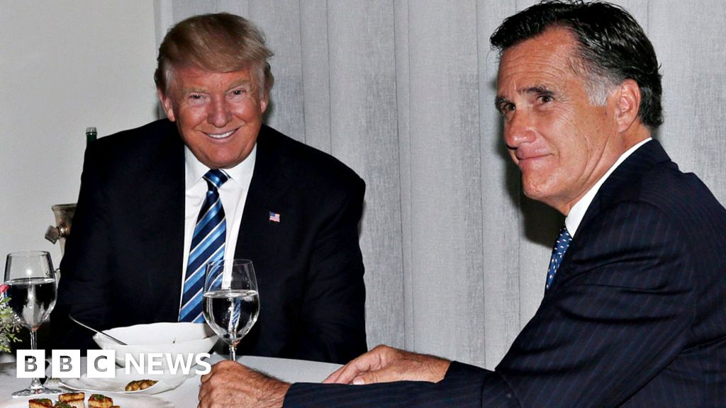 Donald Trump shrugs off Mitt Romney’s attack on his record Donald Trump shrugs off Mitt Romney’s attack on his record