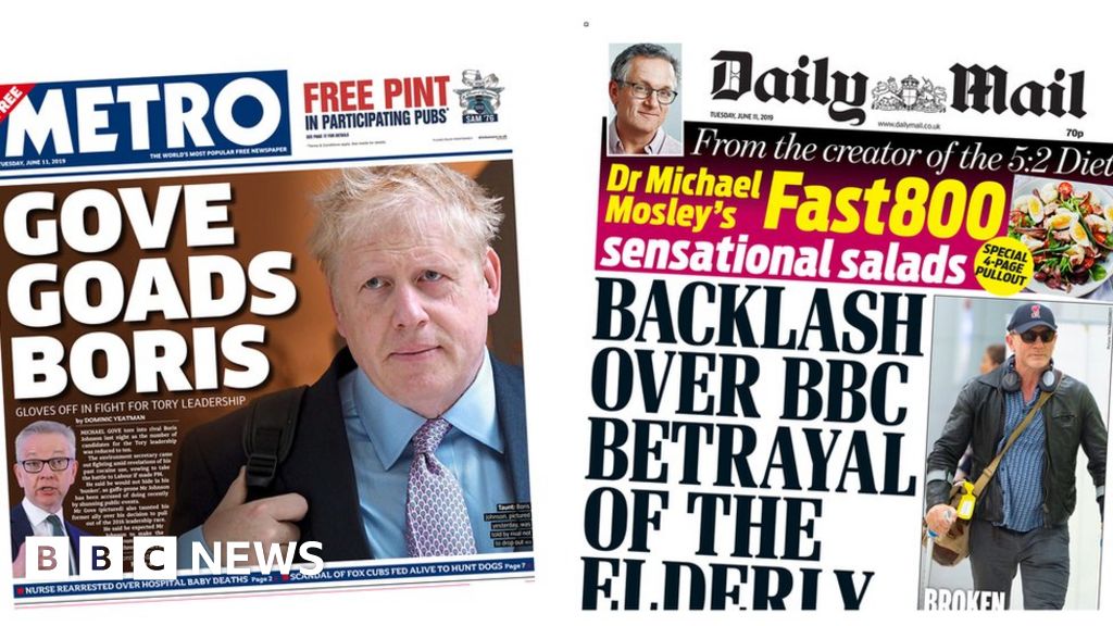 Gove goads Boris and the BBC faces ‘backlash’ Gove goads Boris and the BBC faces ‘backlash’