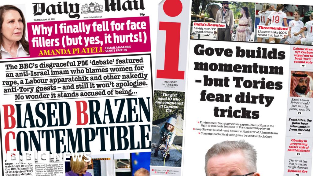 BBC ‘debate bias’ and leadership race latest
