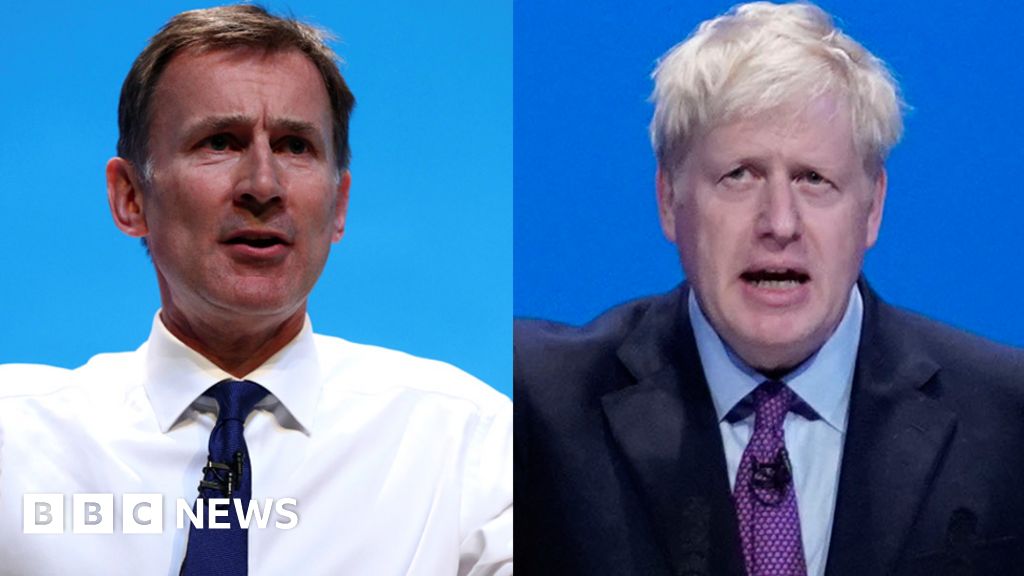 Johnson and Hunt make pitch to be PM Johnson and Hunt make pitch to be PM