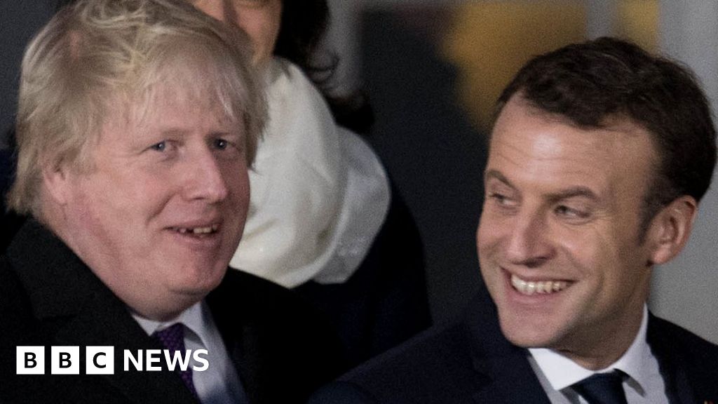 Johnson to meet Macron, and 700,000 get GCSE results Johnson to meet Macron, and 700,000 get GCSE results