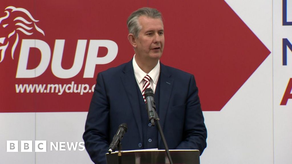 DUP members ratify Edwin Poots as party leader DUP members ratify Edwin Poots as party leader