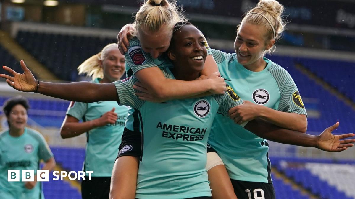Women’s Super League: Birmingham City 0-5 Brighton & Hove Albion