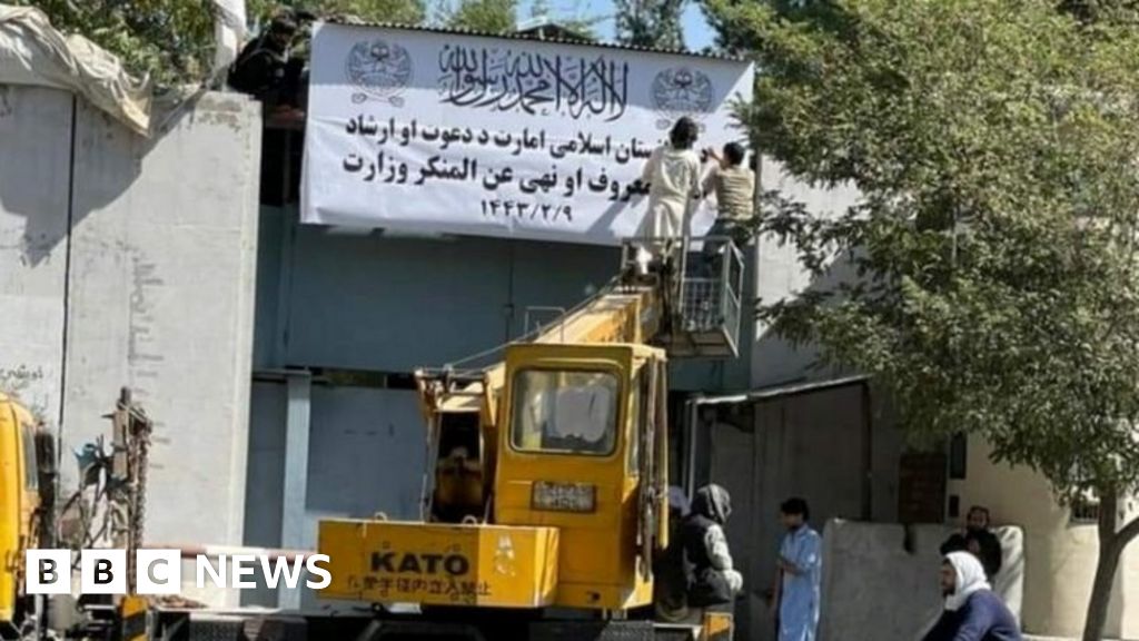Taliban morality police replace women’s ministry