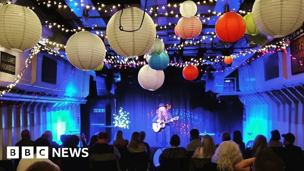 The quirky arts venue moored on the River Lagan