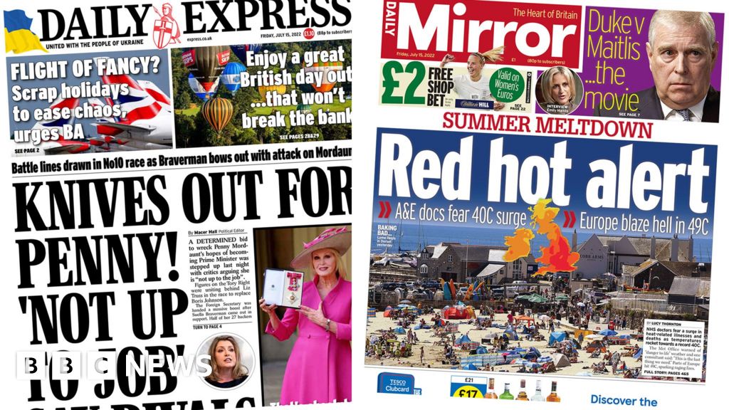 ‘Knives out’ for Mordaunt and NHS braces for heat