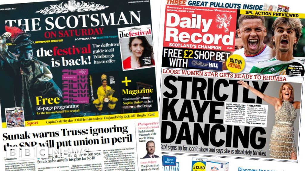 Sunak ‘to take on’ SNP and Kaye set for Strictly