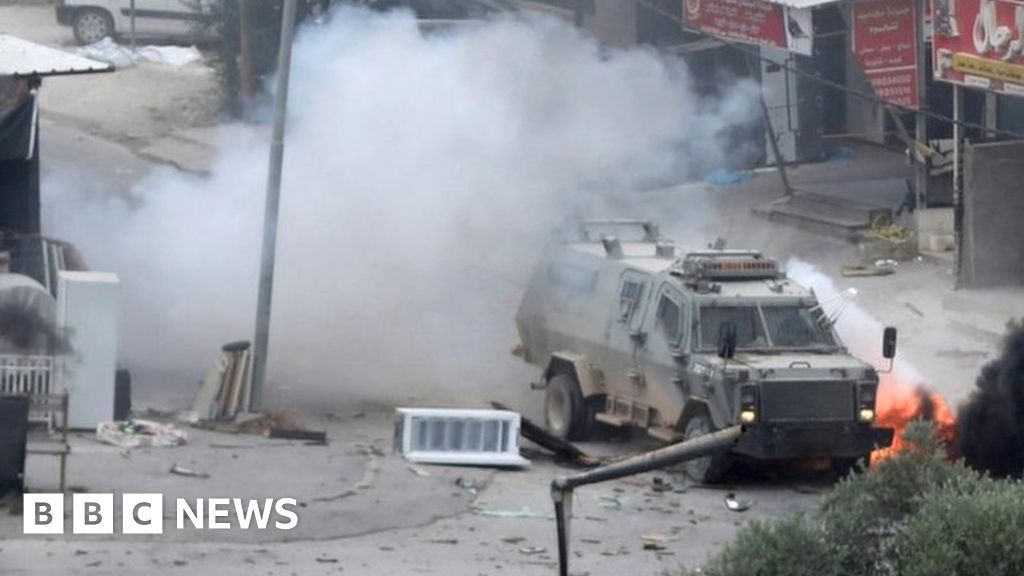 Six Palestinians killed in Israeli military raid in Jenin Six Palestinians killed in Israeli military raid in Jenin