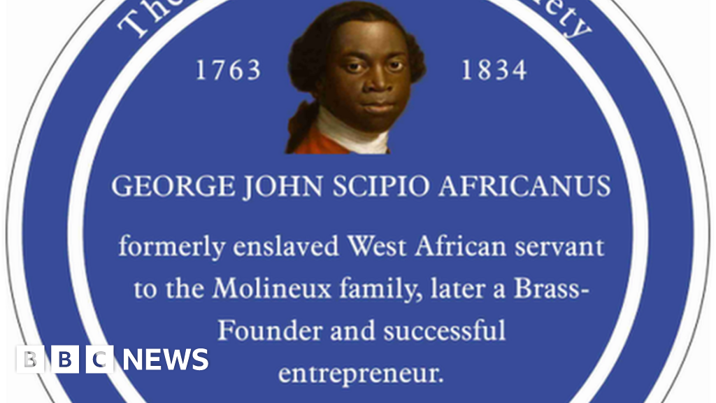 Wolverhampton blue plaque marks story of former slave