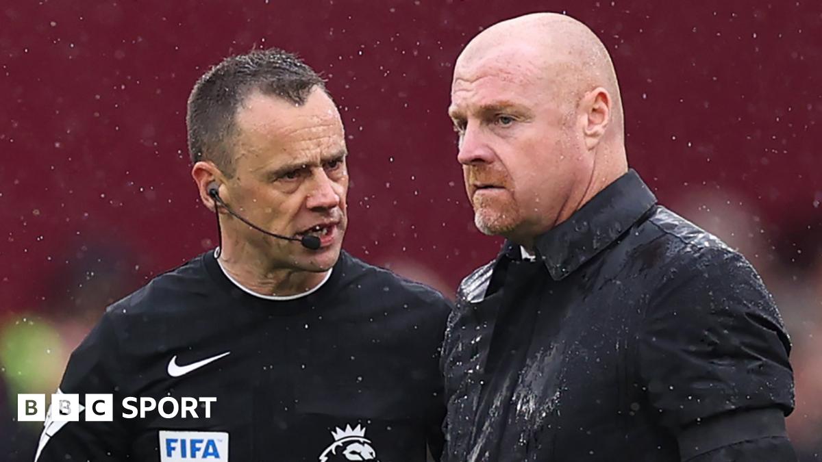 Sean Dyche: Everton manager says “leave the game alone” after sin-bin plans