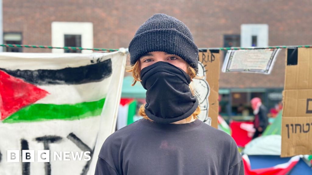 Inside ‘peaceful and proud’ Gaza protest camp at a UK university