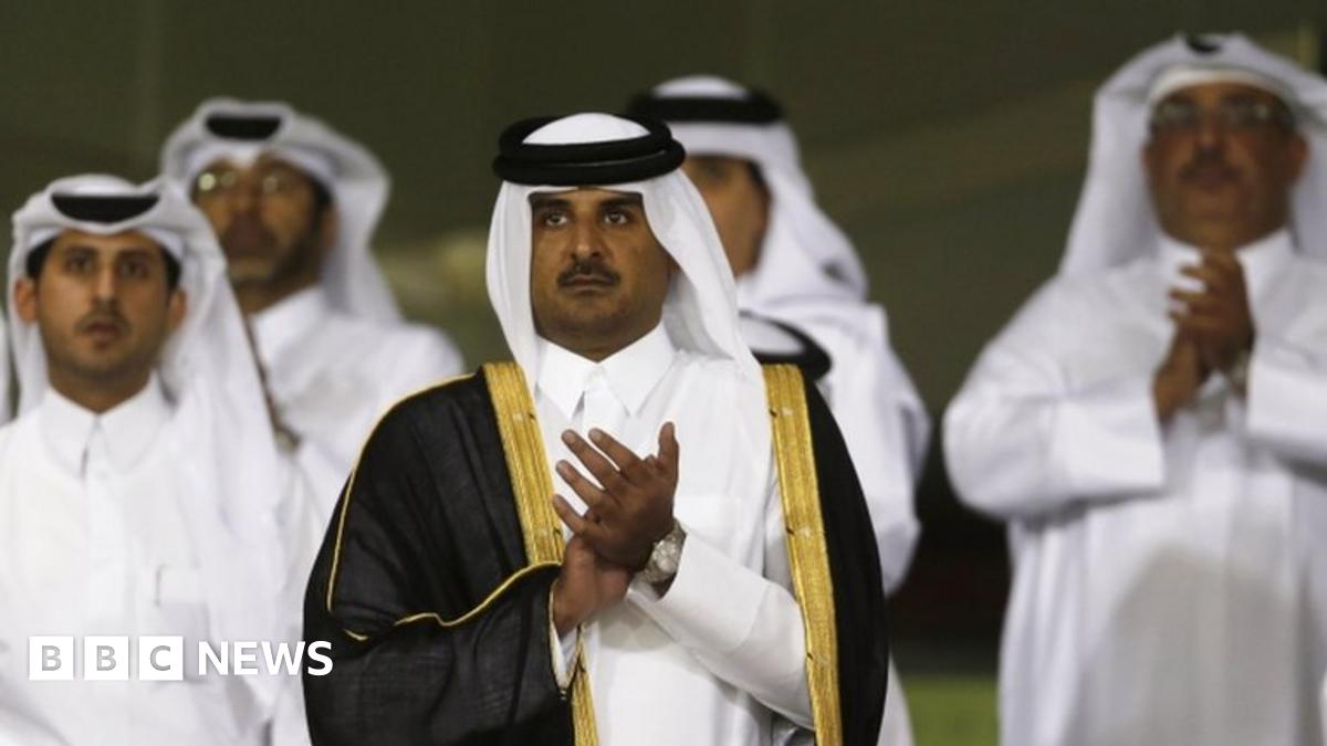 Qatari emir Sheikh Hamad hands power to son Tamim Qatari emir Sheikh Hamad hands power to son Tamim