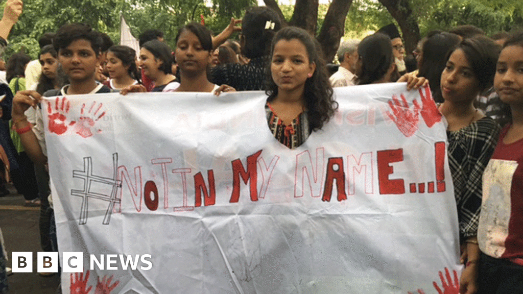 Indians protest against ‘beef lynching’ Indians protest against ‘beef lynching’