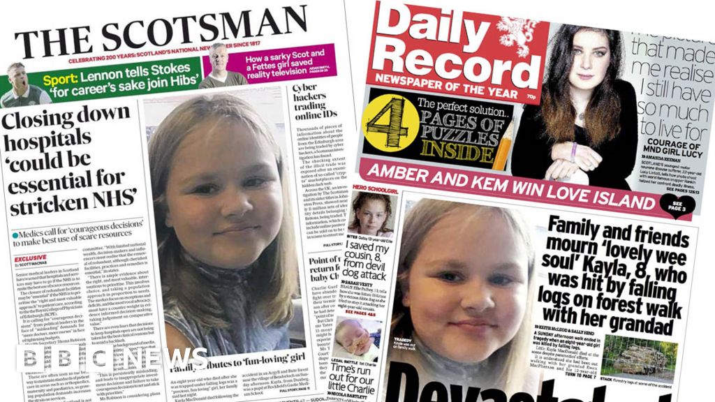 Scotland’s papers: Hospital closures ‘essential’ Scotland’s papers: Hospital closures ‘essential’