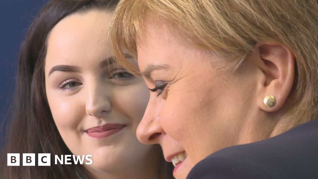Nicola Sturgeon names winner of mentor contest Nicola Sturgeon names winner of mentor contest
