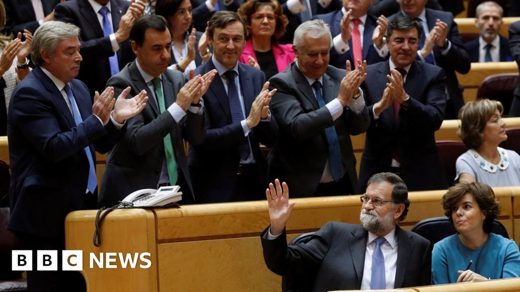 Spain PM Rajoy demands direct rule Spain PM Rajoy demands direct rule