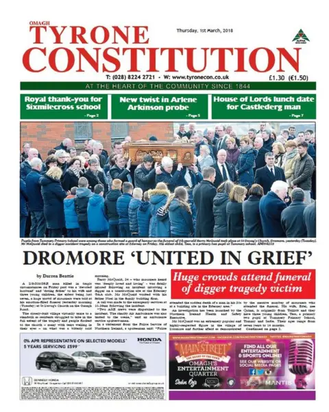 Tyrone Constitution Tyrone Constitution