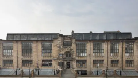 McAteer Photograph full north façade of the Mack