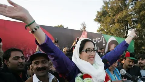 AFP Benazir Bhutto was assassinated after an election rally in Rawalpindi on 27 December 2007