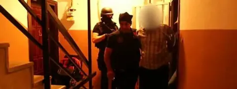 A checkpoint on the Turkey-Syria border.