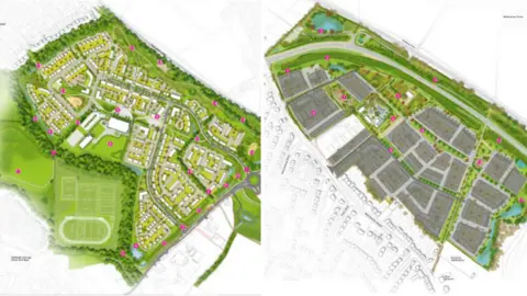 Hampshire County Council New homes plans for Hedge End and Botley