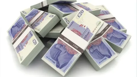 Getty Images Pile of banknotes