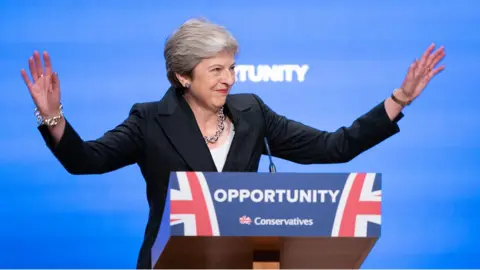 Getty Images Theresa May
