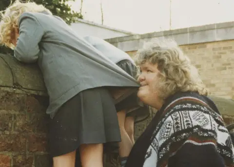 Thalidomide Society Louise Medus-Mansell and daughter Emma