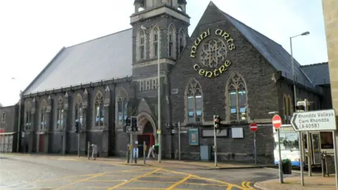 Jaggery/Geograph Muni arts centre in Pontypridd