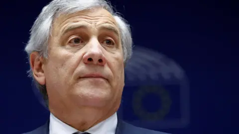 Reuters European Parliament President Antonio Tajani is seen at the beginning of a plenary session of the EU Parliament in Brussels, Belgium January 30, 2019