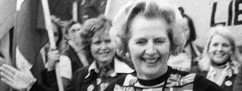 PA Margaret Thatcher in European Jumper
