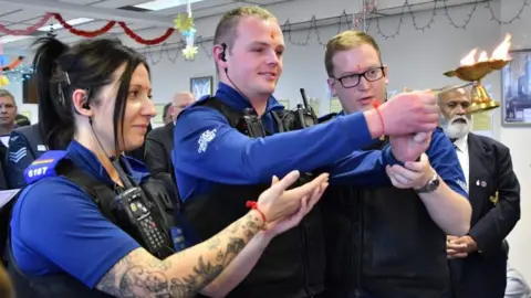 Swindon Hindu Temple Raksha Bandan festival at Swindon Hindu Temple