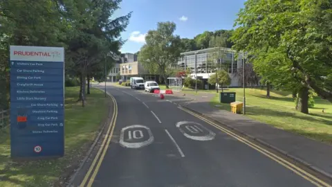 Google Prudential base in Stirling